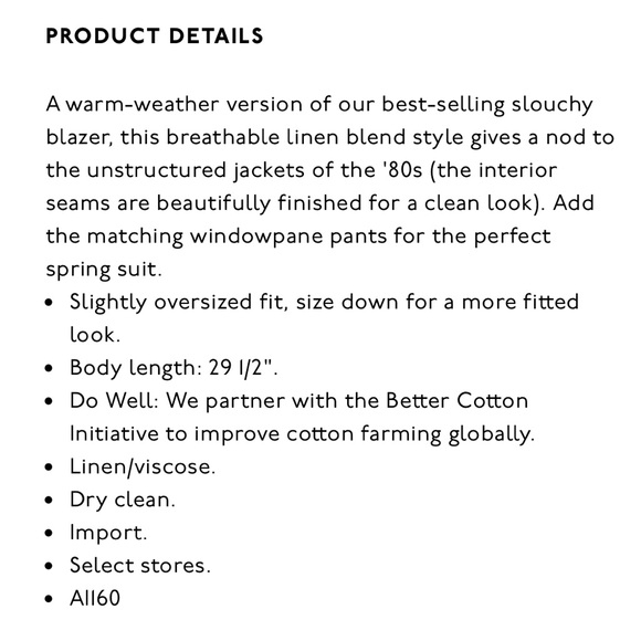 Linen blazer - Picture 6 of 10